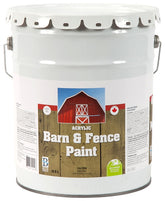 UCP Paints E22805-18.9 Barn & Fence Paint, Red, 18.9 L